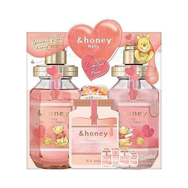 &Honey Melty Moist Repair Winnie The Pooh Shampoo & ...